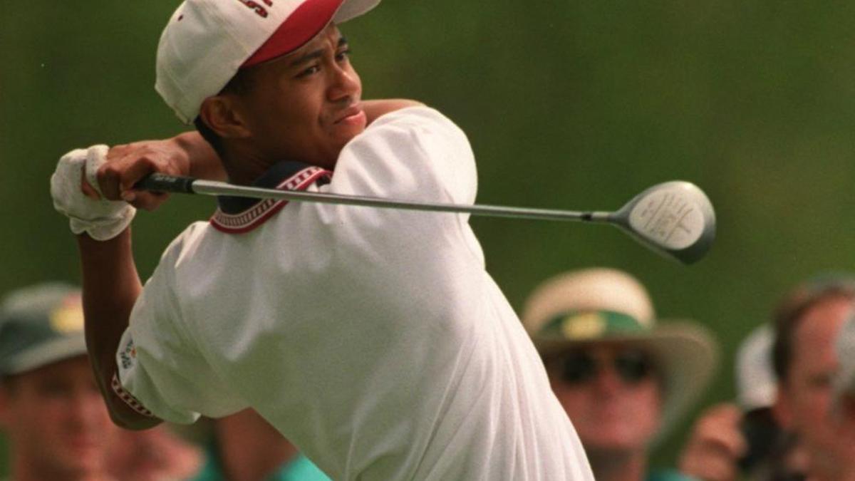 On this day: Tiger Woods' major championship debut at the 1995 Augusta Masters