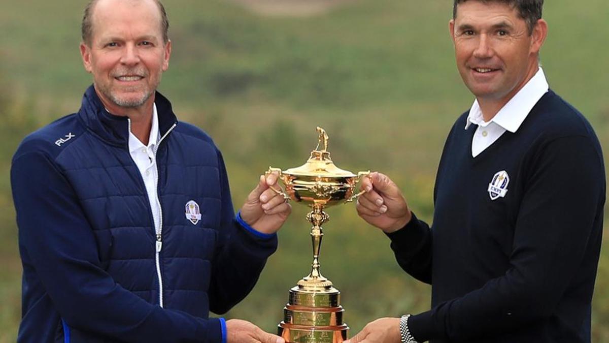 Ryder Cup captains Stricker and Harrington laud key COVID-19 workers in open letter