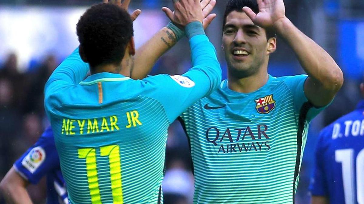 Neymar, Martinez would be welcome at Barcelona - Suarez