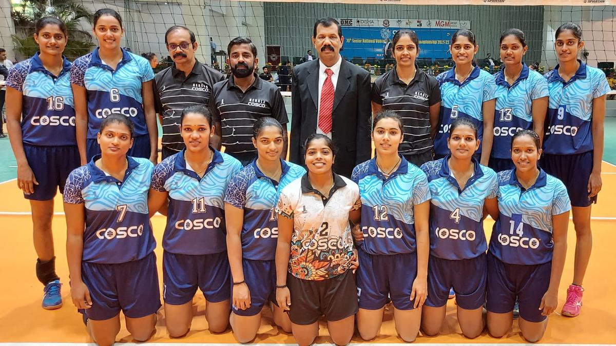 National Volleyball Championship Kerala women beat Railways for fourth
