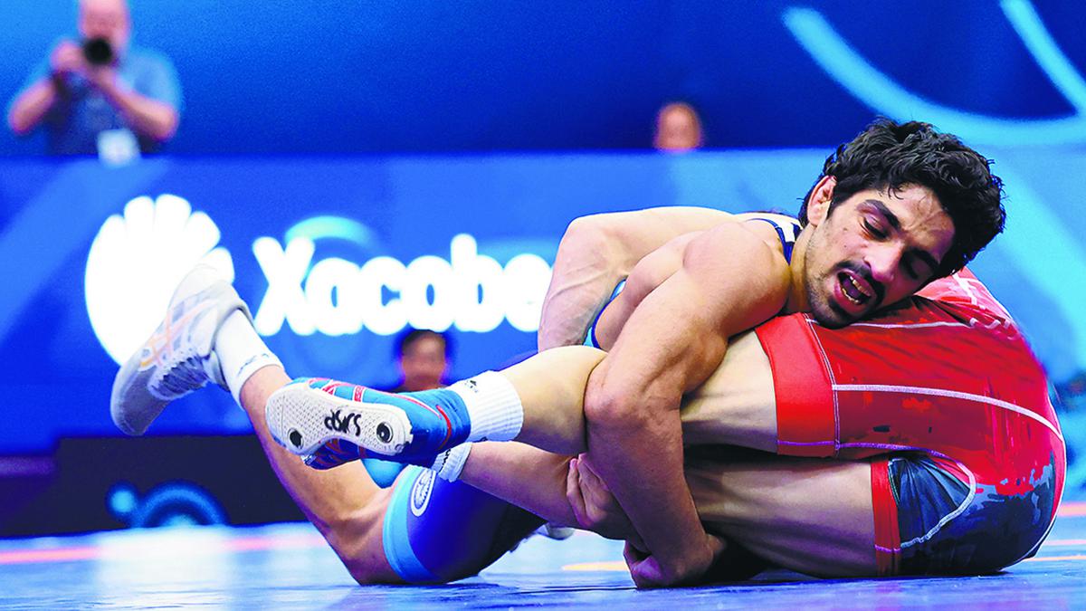 Wrestler Aman Sehrawat clinches gold at Asian Championship Sportstar